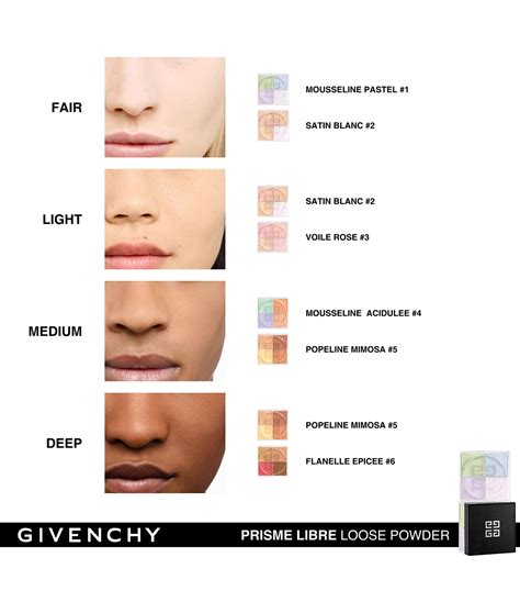 givenchy prisme libre mat finish & enhanced radiance loose powder|Givenchy prisme libre pressed powder.